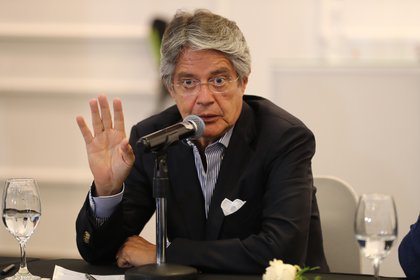 Guillermo Lasso, presidente de Ecuador (EFE/José Jácóme) 