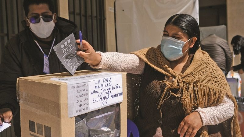 La Paz: el MAS ganó 4 escaños con candidaturas inhabilitadas