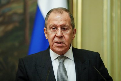El jefe de la diplomacia rusa, Serguéi Lavrov. Foto Yuri Kochetkov/Pool via REUTERS