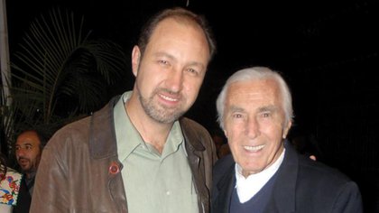 Guillermo con su hijo, el también actor, Rodrigo Murray (Foto: Archivo).