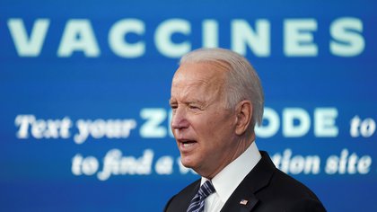 U.S. President Joe Biden speaks about the COVID-19 response and vaccination program at the White House in Washington, U.S., May 12, 2021. REUTERS/Kevin Lamarque