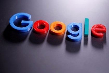 Imagen de archivo ilustrativa de un logo de Google creado en una impresora 3D tomada el 12 de abril, 2020. REUTERS/Dado Ruvic