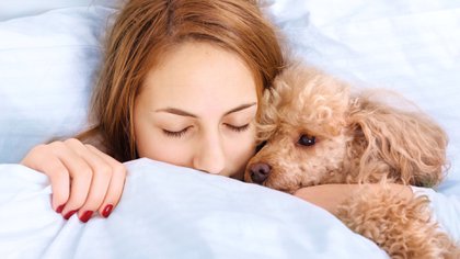 Dormir con la mascota puede ser la mejor opción para conciliar el sueño 