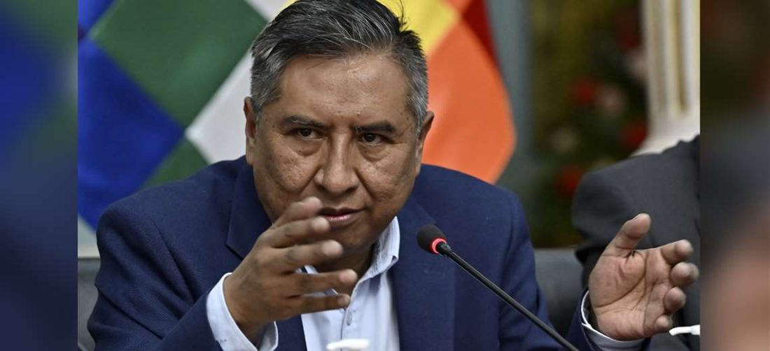 El canciller habló sobre el pedido de extradición del exministro Murillo. Foto: AFP