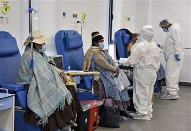 Coronavirus en Bolivia. Foto: AFP