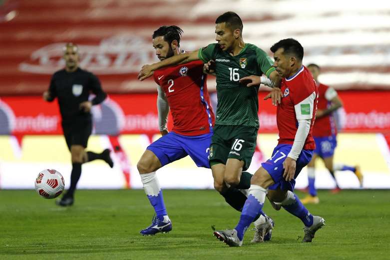 La selección boliviana volverá enfrentar a Chile en este mes. Foto: AFP