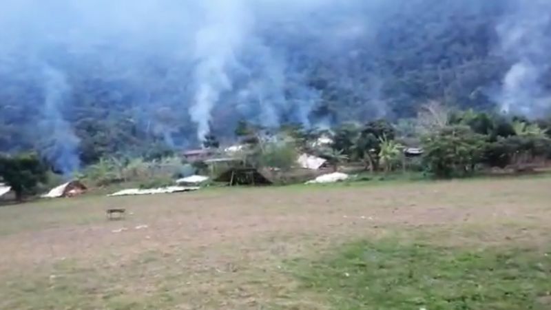 Vecinos de Mapiri denuncian quema de viviendas por parte de supuestos avasalladores