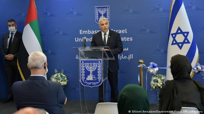 Vereinigte arabische Emirate | Israels Außenminiter Yair Lapid zu Besuch in Abu Dhabi