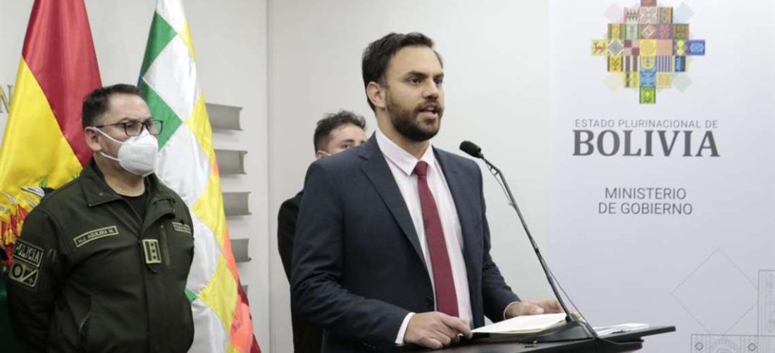 Minsitro de Gobierno, Eduardo del Castillo, explica detención en flagrancia de Characayo