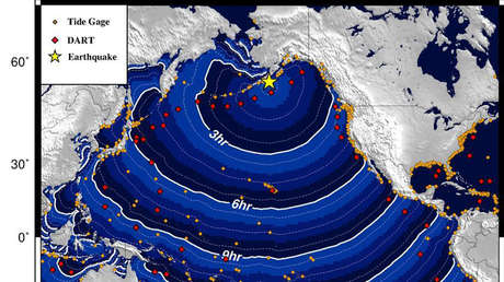 VIDEOS: Un fuerte terremoto de magnitud 8,2 provoca evacuaciones en el sur de Alaska por la posible llegada de un tsunami