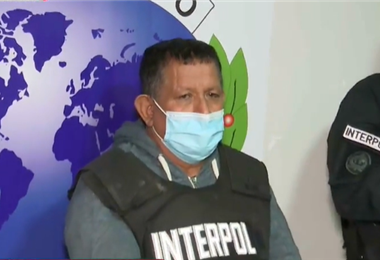 Peruano aprehendido por Interpol