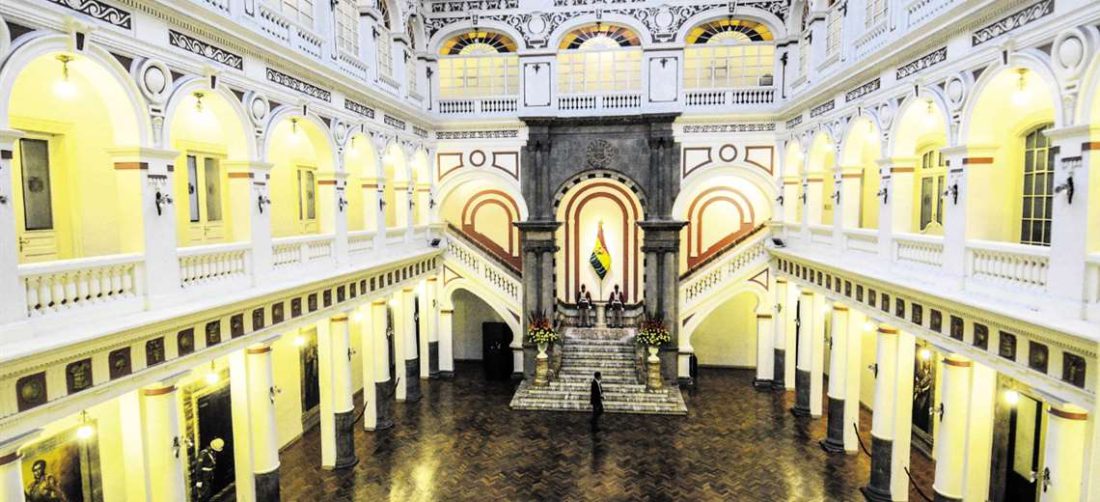 El Palacio Quemado es testigo mudo de varios capítulos de la historia del país