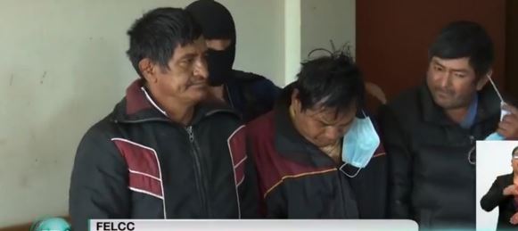 Capturan a tres delincuentes que atracaron una vivienda en Tiquipaya, Cochabamba