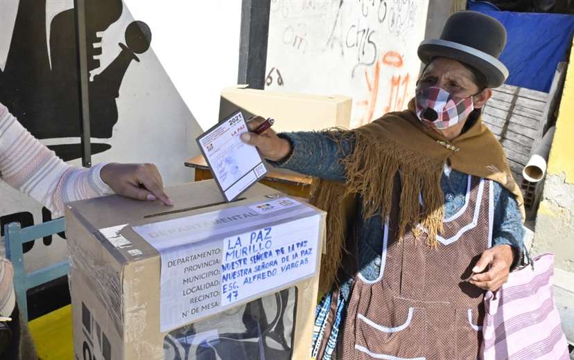 Elecciones en Bolivia. Foto: AFP