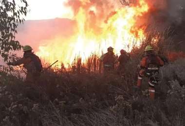 Los incendios se reactivaron en Roboré