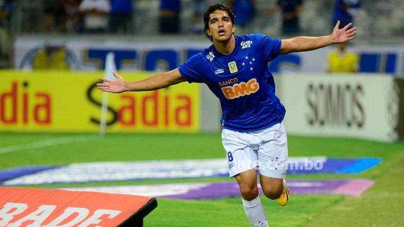 Marcelo Martins, jugador boliviano del Cruzeiro de Brasil. Foto: Internet