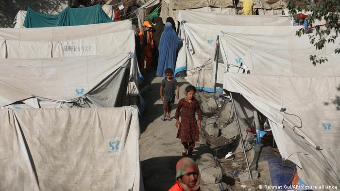 Refugiados internos en Afganistán.