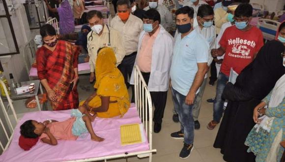 Las muertes se produjeron en el estado de Uttar Pradesh. (BBC)