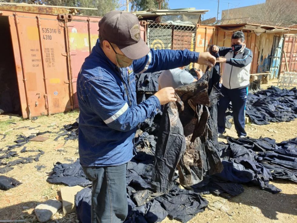 Paz asegura desconocimiento de la existencia de la ropa donada para bomberos de Tarija