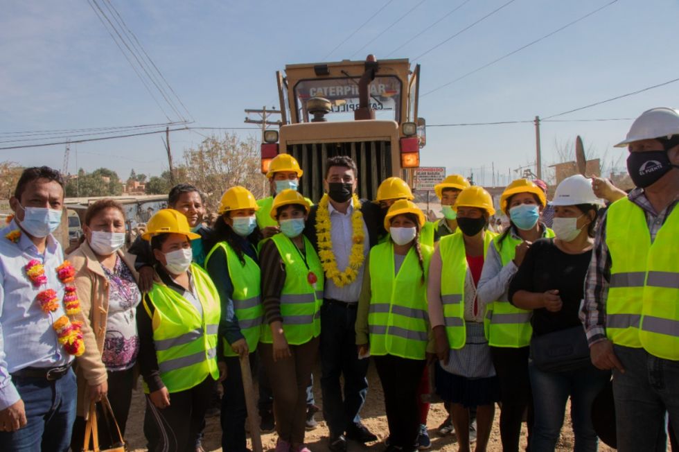 Lanzan un plan de empleo que beneficiará a 30 barrios de Tarija
