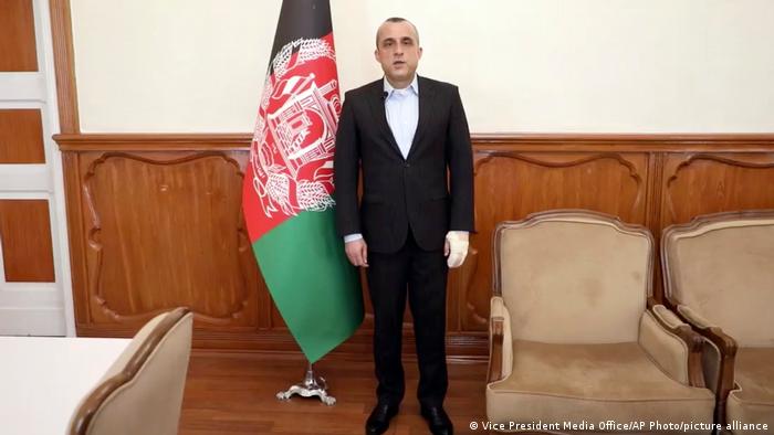 El exvicepresidente afgano Amrullah Saleh en 2020.