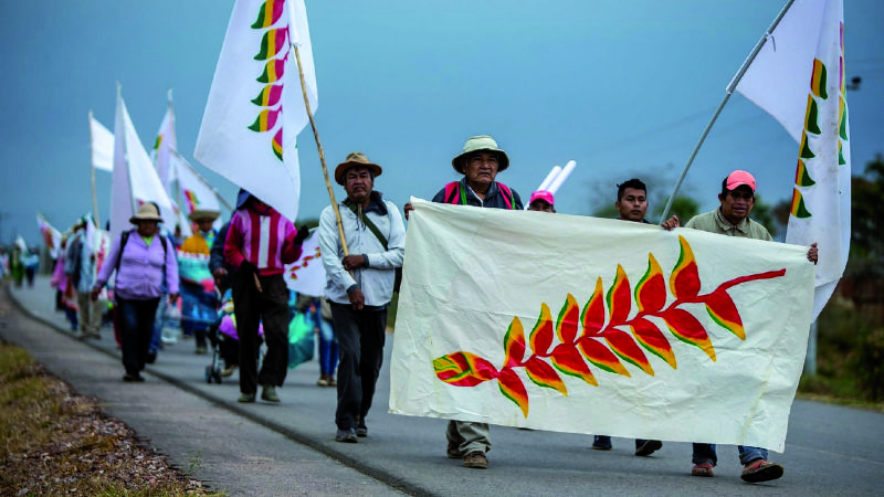 Desde 3 flancos, el oficialismo arremete contra marcha indígena