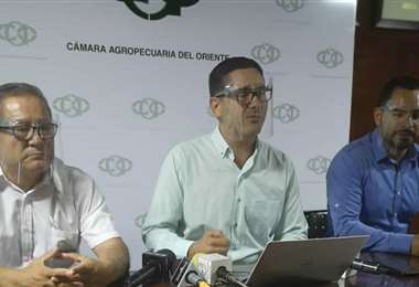 Representantes de la CAO brindaron una conferencia de prensa / Foto: Yerko Guevara