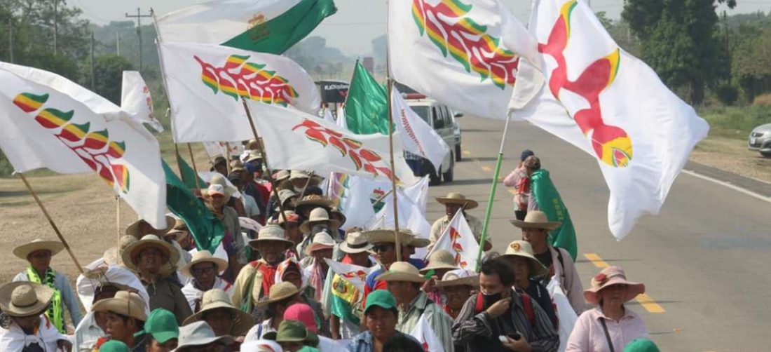 La marcha indígena busca que el Gobierno atienda sus demandas. Fotos: Ipa Ibáñez