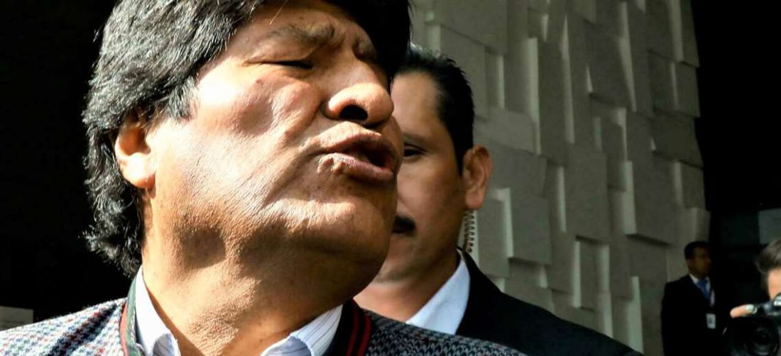 Evo Morales renunció a la presidencia el 10 de noviembre de 2019