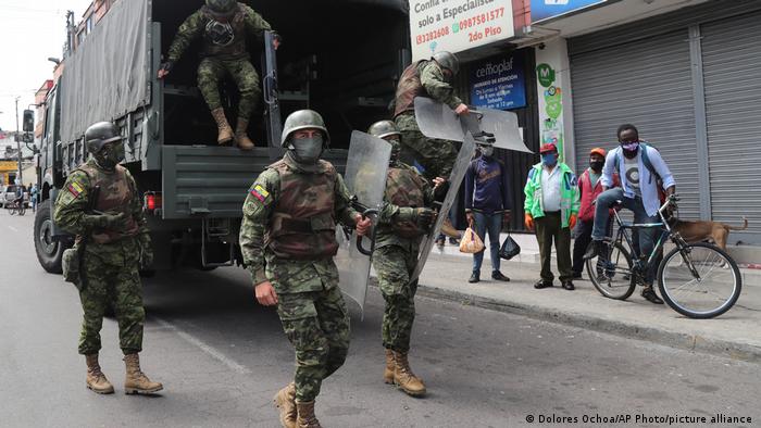 Ecuador Corona-Pandemie Protest in Quito