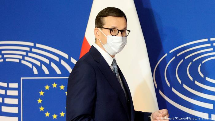 Se siente chantajeado por la UE: el primer ministro polaco, Mateusz Morawiecki.