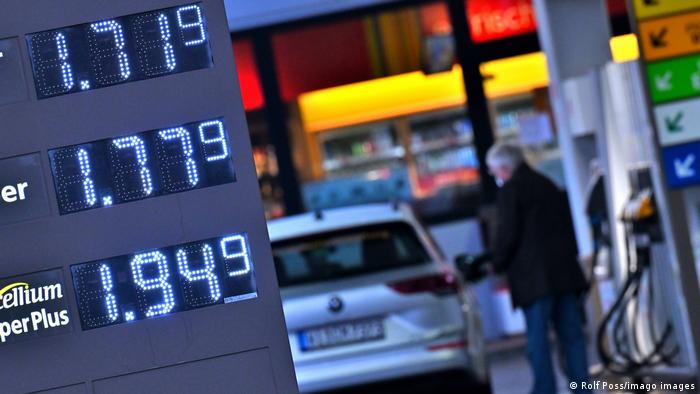 Los precios de la gasolina, más altos que nunca en Alemania.