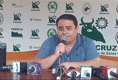 Alejandro Díaz de Fegasacruz pidió no interrumpir el flujo de carne