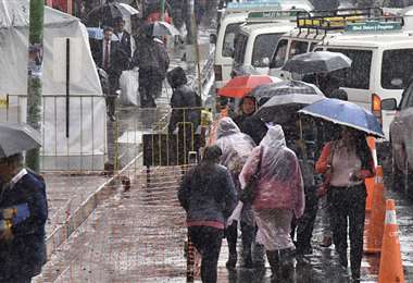 Intensas lluvias azotan al occidente del país (imagen referencial/internet)