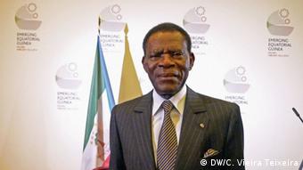 Teodoro Obiang Nguema Mbasogo, presidente de Guinea Ecuatorial.