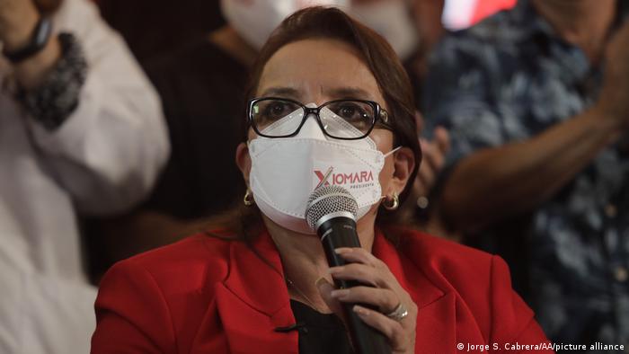 Honduras Präsidentschaftskandidat Xiomara Castro de Zelaya