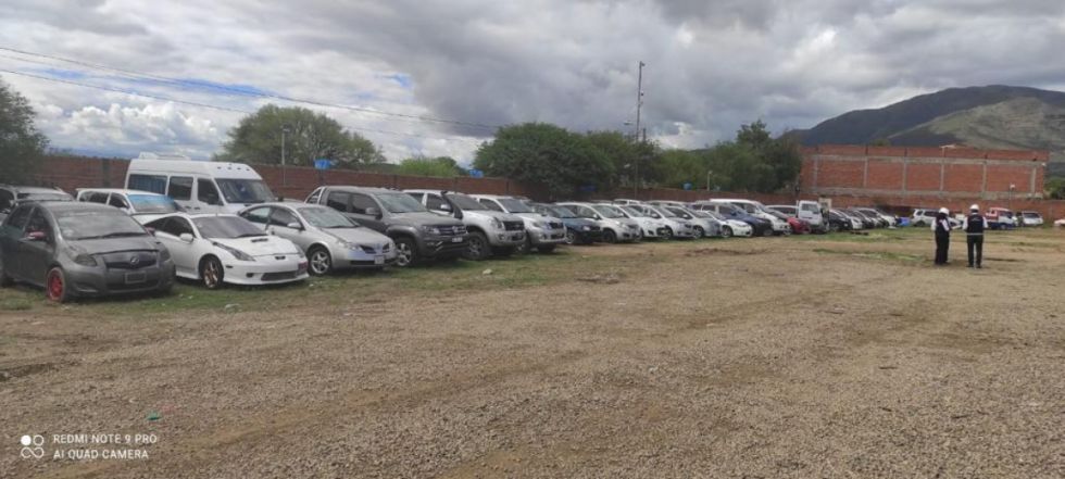 Aduana Tarija comisó 21 vehículos valuados en casi Bs 3 millones 