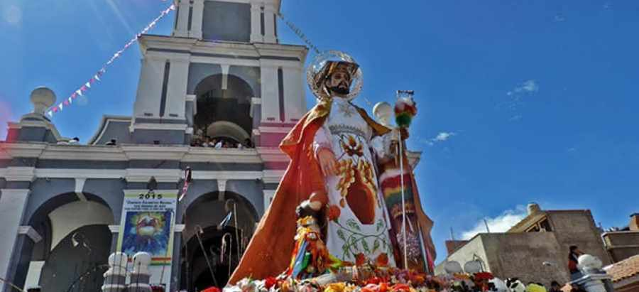 La celebración se realiza en homenaje a San Roque
