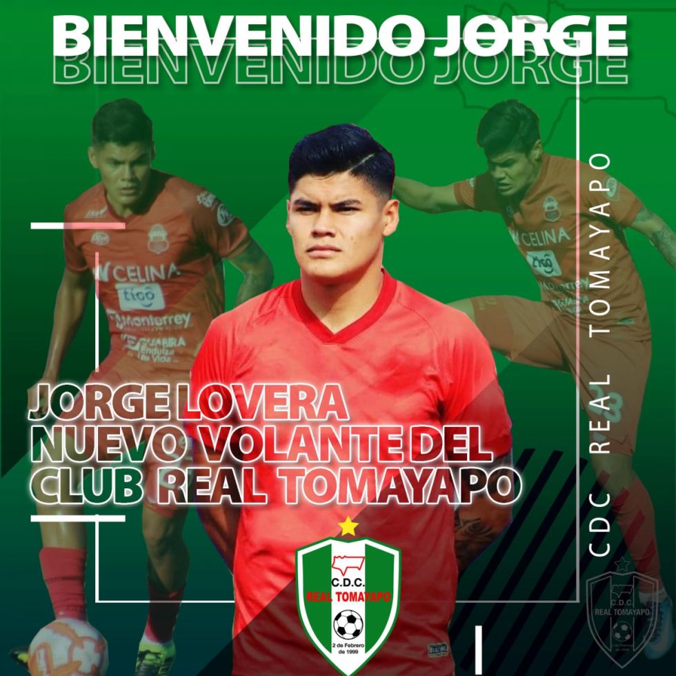 Tomayapo confirmó la contratación de Jorge Lovera 