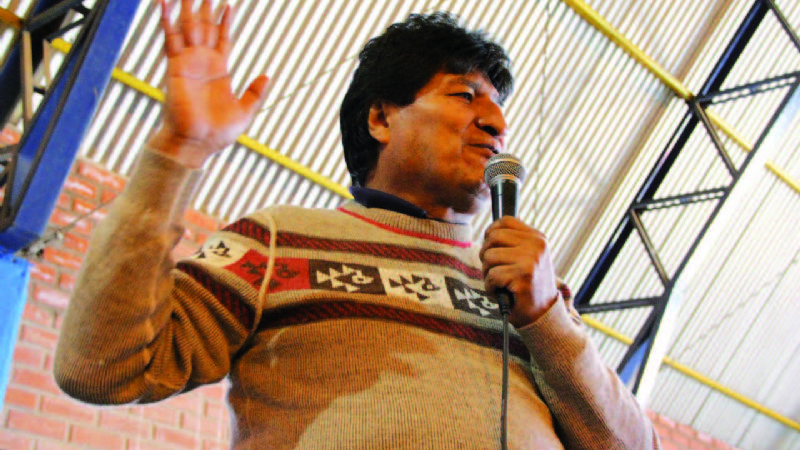 Estatuto del MAS blinda el liderazgo de Evo Morales