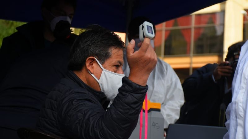 Choquehuanca dice que tomó dióxido de cloro para superar el coronavirus
