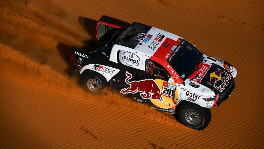 Nasser Al-Attiyah - etapa 6 - Dakar 2022 - lider