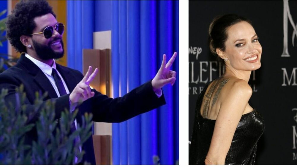 &apos;The Weeknd&apos; hace una posible canción de amor hacia Angelina Jolie.