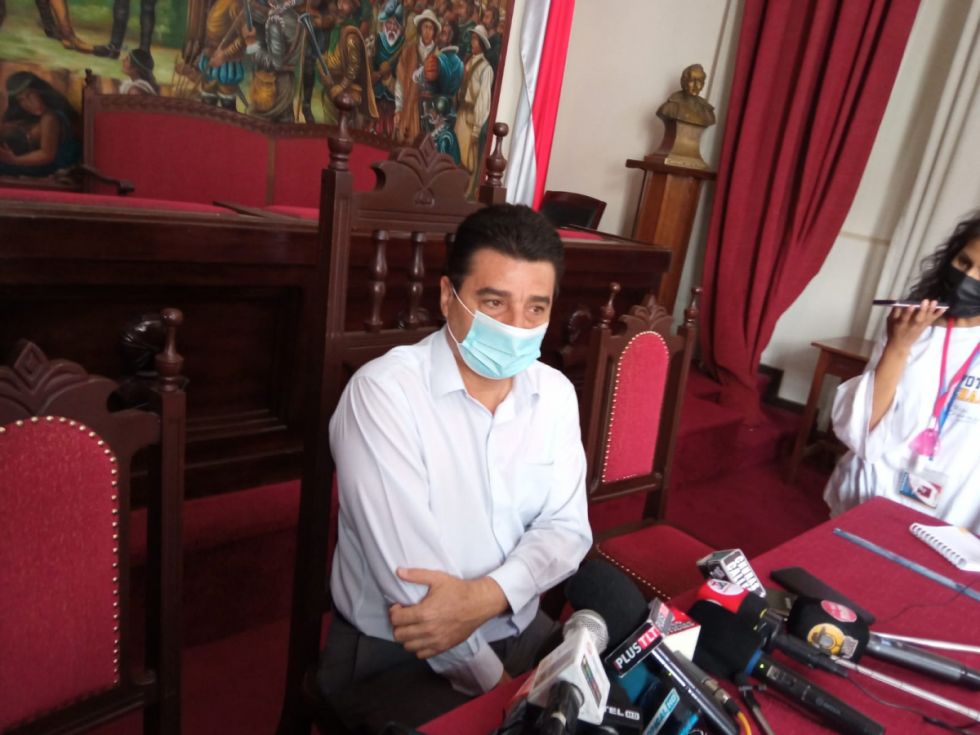 Alcalde de Tarija califica su imputación como una “locura” y de orden político