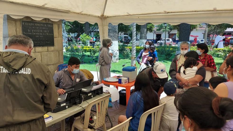 Salud destaca cobertura de vacunación en Tarija y la posiciona en primer lugar a nivel nacional