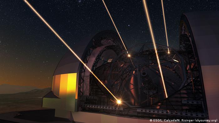 Los telescopios instalados en Cerro Paranal son capaces de obtener imágenes de altísima resolución