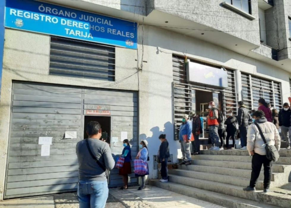 Tarija: Investigan el alquiler de las oficinas de Derechos Reales 