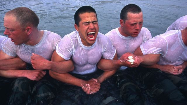 Una prueba para aspirantes a Navy SEAL