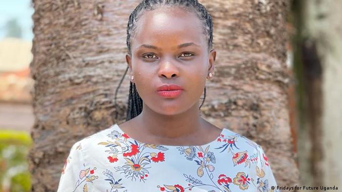 Evelyn Aacham, activista de Fridays for Future Uganda.