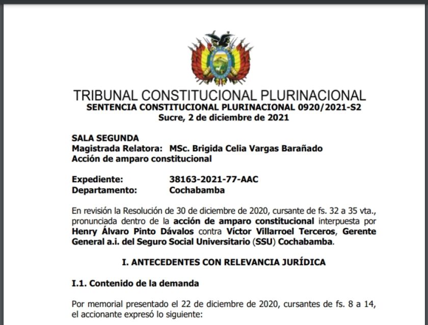 Tribunal Constitucional confirma que servidores públicos no pueden negar información